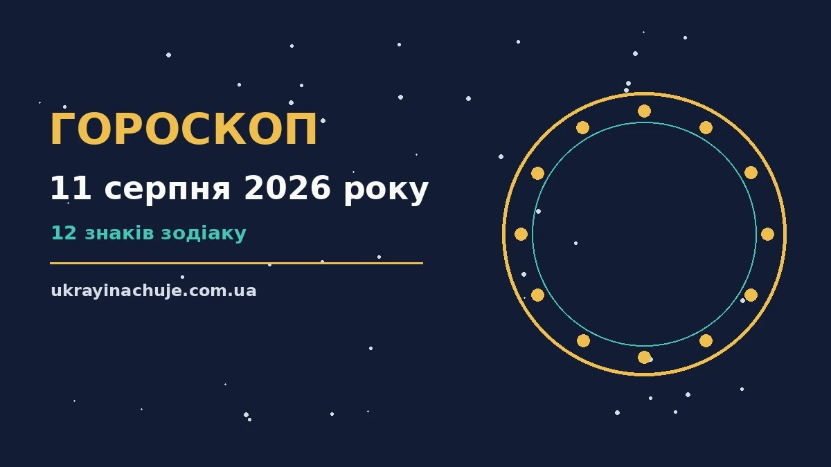 Гороскоп на 11 серпня 2026 року: детальний прогноз дня про можливості й обережність