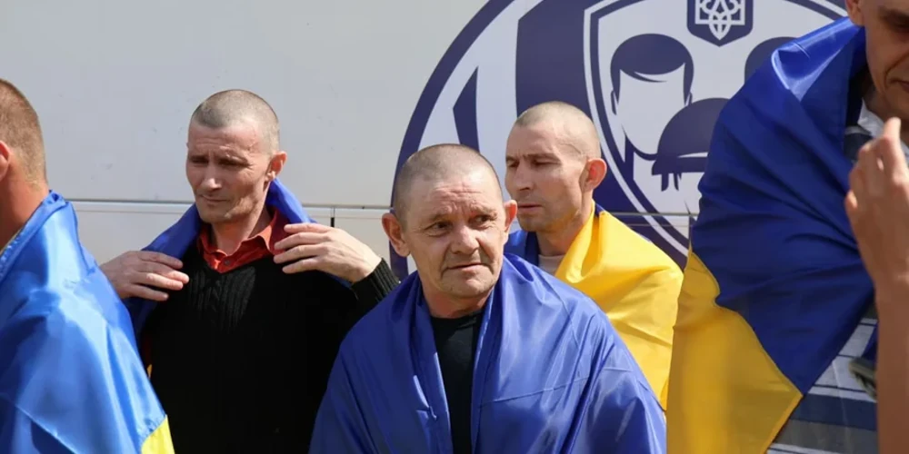 Звільнені з російського полону українські військовослужбовці 19 серпня 2026 року