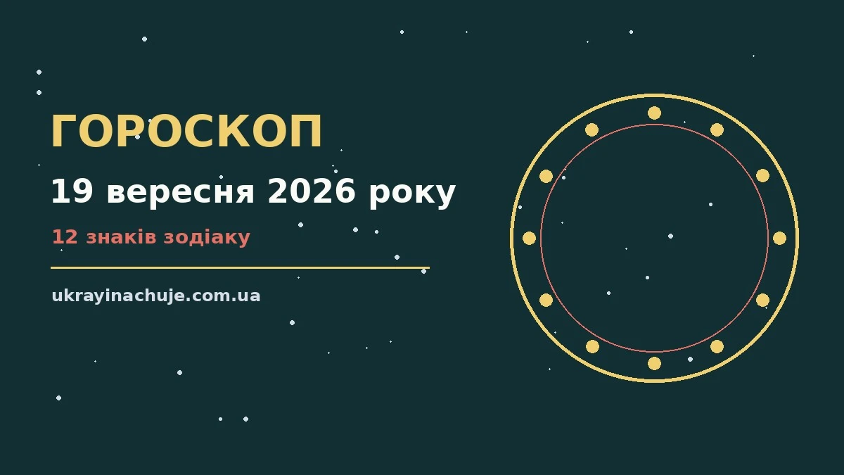 Зоряне небо над міською вулицею увечері 19 вересня 2026 року