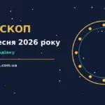Астрологічний гороскоп на 20 вересня 2026 року з символами дванадцяти знаків Зодіаку на тлі ранкового неба