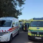 Родина з Залізного Порту — 96-річна жінка, її донька та зять після повернення з тимчасово окупованої території