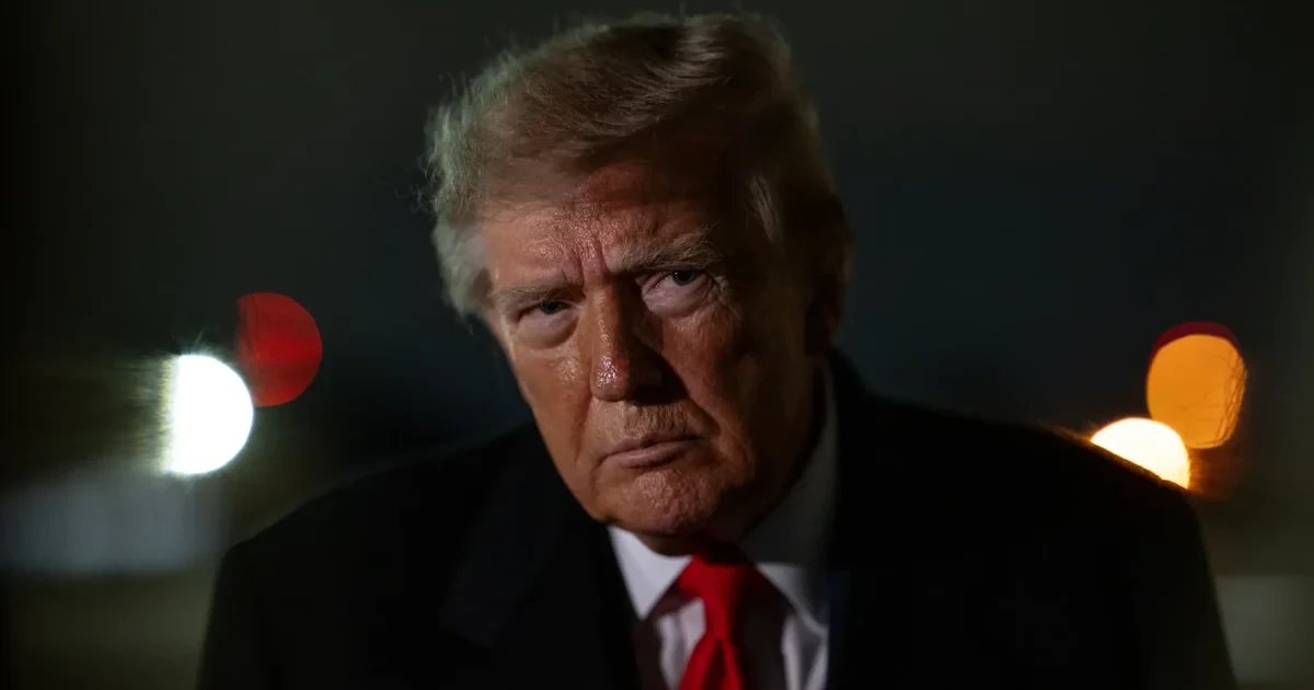 Президент США Дональд Трамп під час інтерв'ю